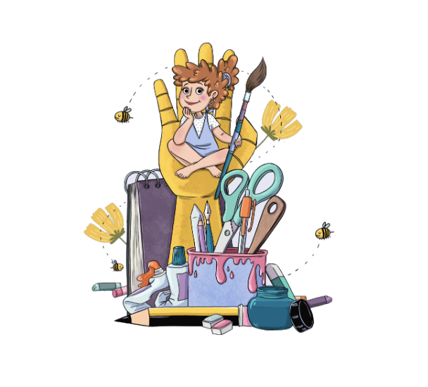 Ilustración del estudio de Ana Toribio